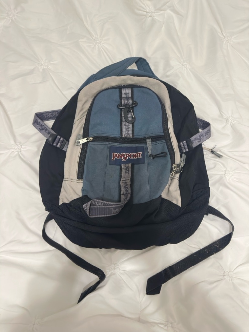 Jansport blue back vintage backpack